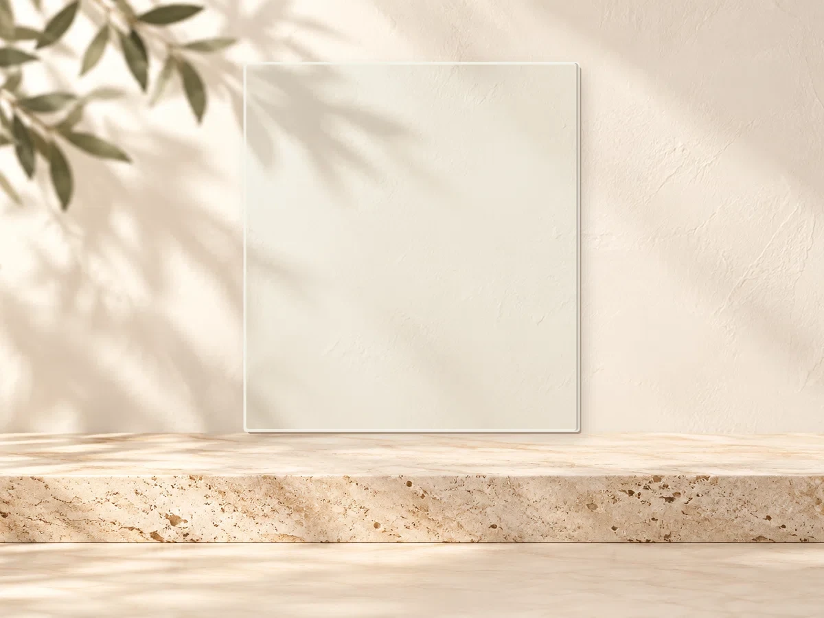 Rectangle Blank in Clear
