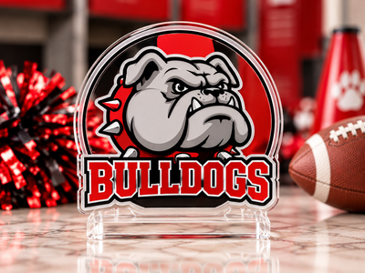 Custom school spirit and sports team sign