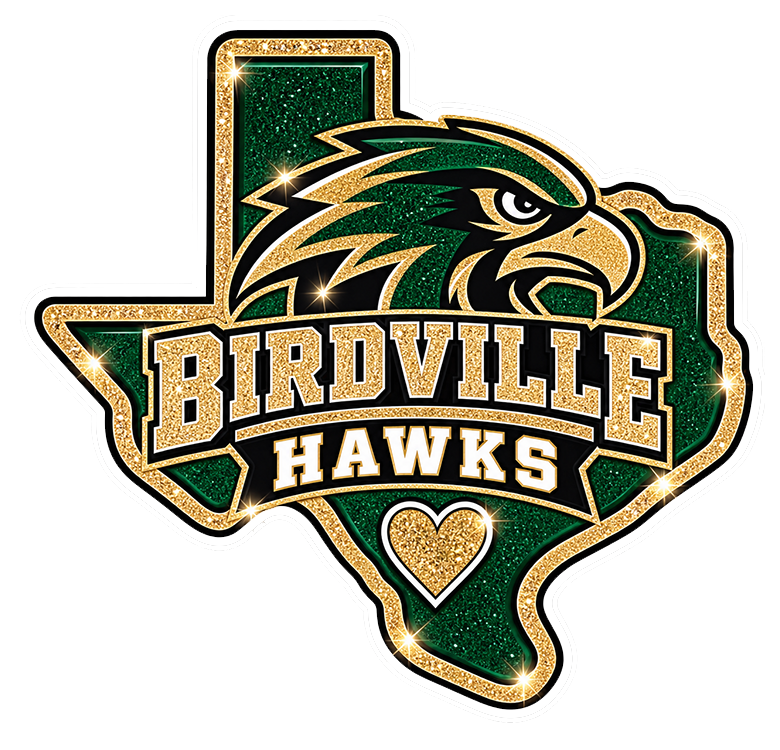 Texas Birdville Hawks — Birdville Hawks UV design