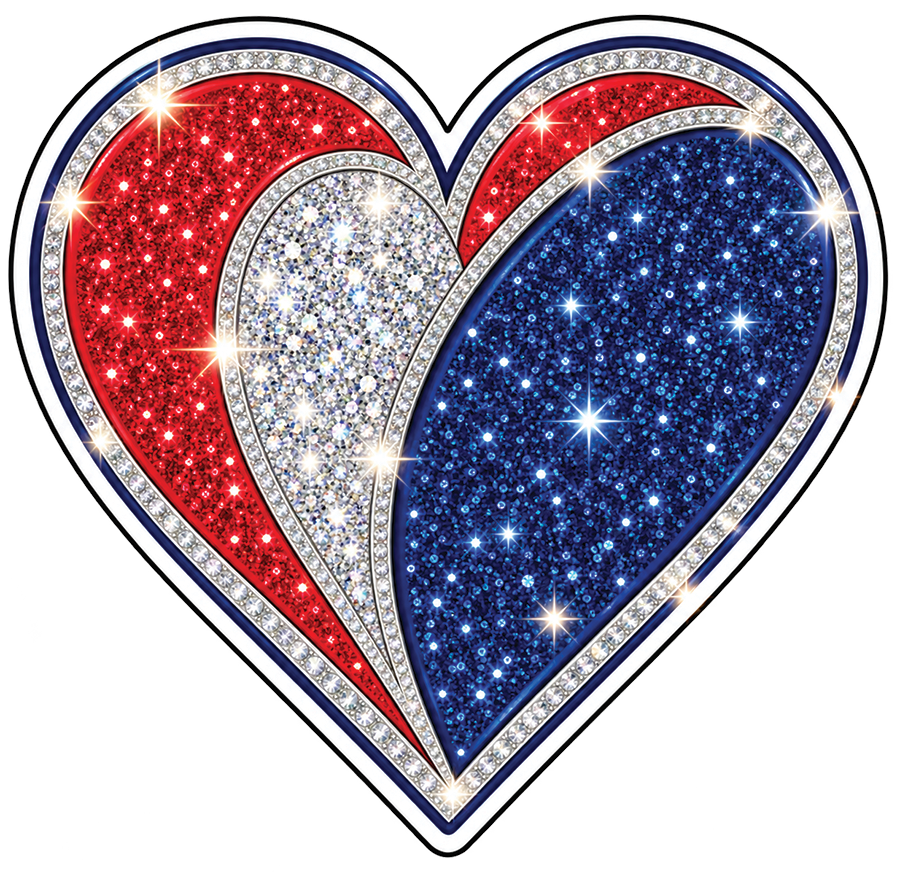 Spirit Heart — UV DTF on acrylic