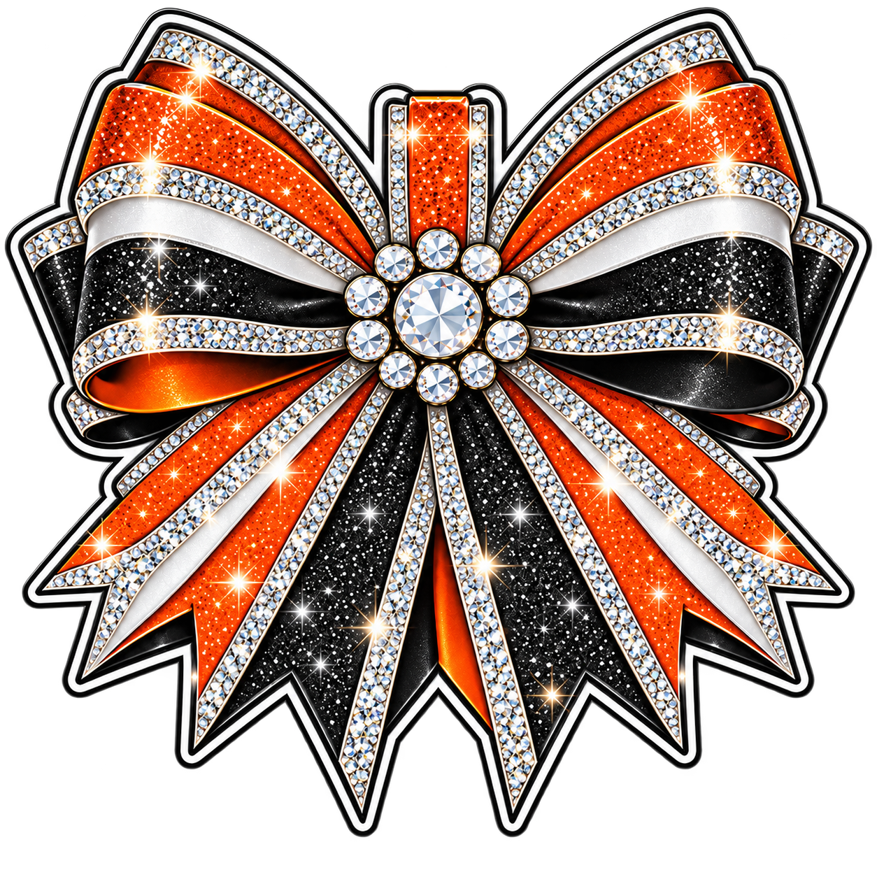 HHS Spirit Bow — UV DTF on acrylic