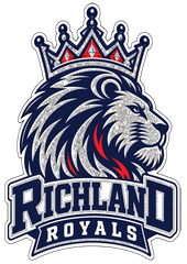 Richland Royals Logo — UV DTF on acrylic