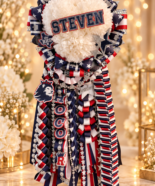 MUM-SESSed custom homecoming garter
