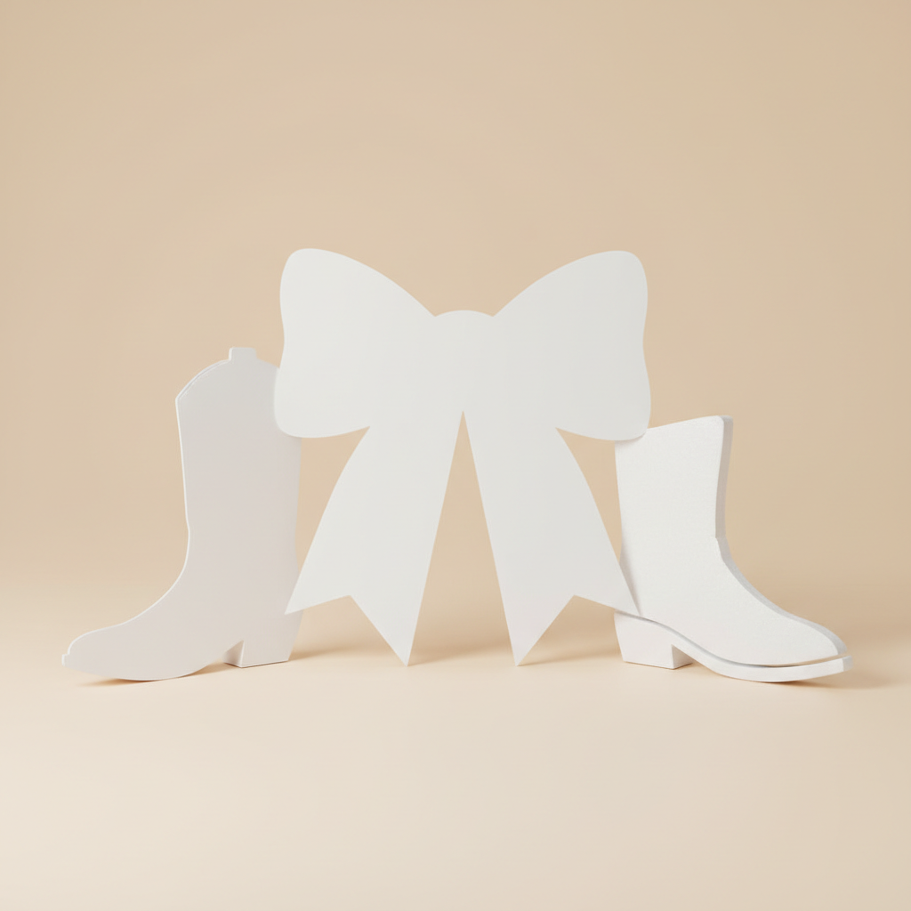 Custom Solid Shape backer shape