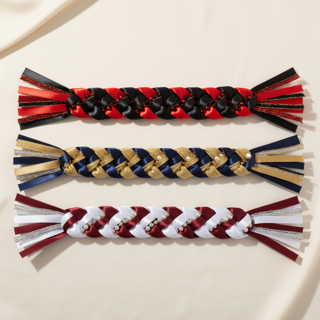 Jeweled Specialty Braid pattern detail — illustrative